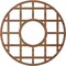 Ekena Millwork O'Neal Wood Fretwork Pierced Ceiling Medallion, Walnut, 40"OD x 14 1/2"ID x 1/4"T CMWP40X40X0250ONWA - alternate 2